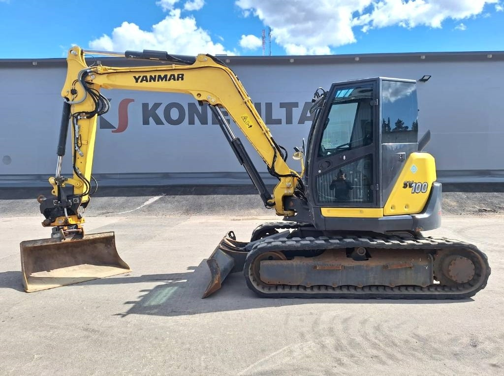 Yanmar SV100-2A PYÖRITTÄJÄLLÄ - Minigravemaskine: billede 1 Yanmar SV100-2A PYÖRITTÄJÄLLÄ - Minigravemaskine: billede 1