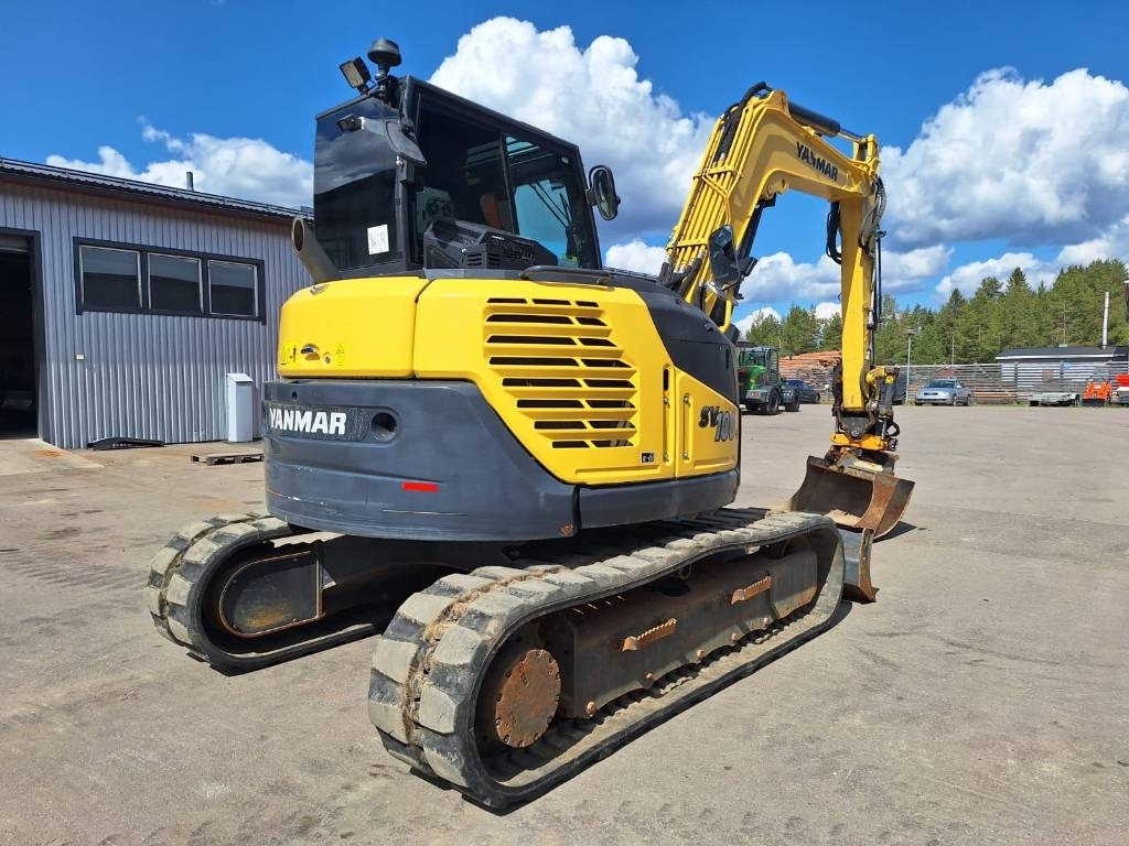 Yanmar SV100-2A PYÖRITTÄJÄLLÄ - Minigravemaskine: billede 4 Yanmar SV100-2A PYÖRITTÄJÄLLÄ - Minigravemaskine: billede 4
