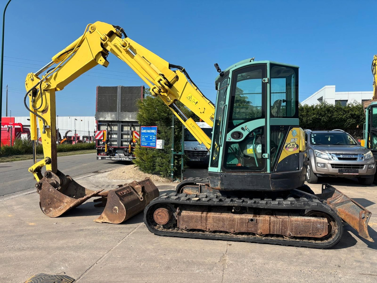 Yanmar B7 Sigma. 3 Löffel. - Minigravemaskine: billede 2 Yanmar B7 Sigma. 3 Löffel. - Minigravemaskine: billede 2