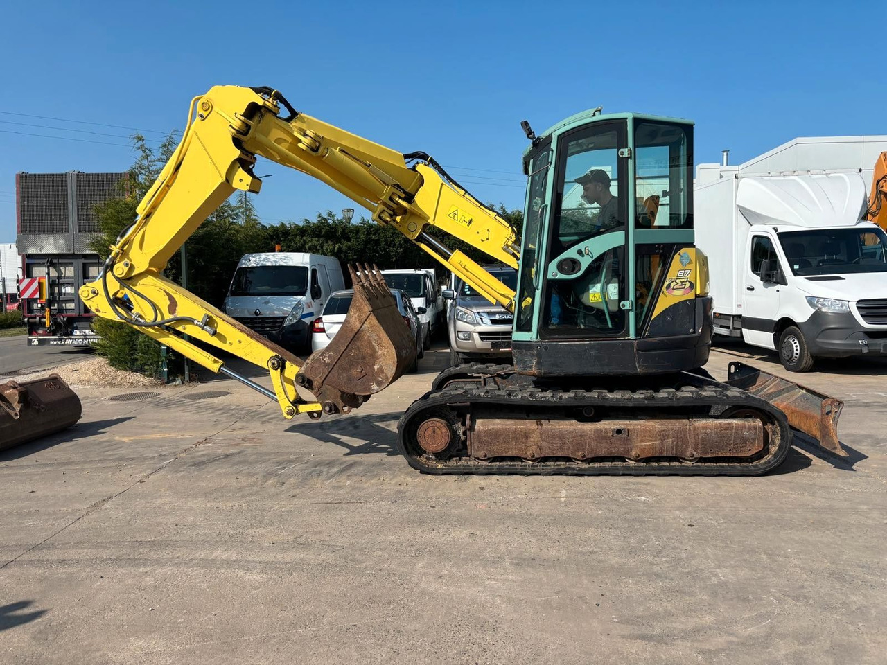 Yanmar B7 Sigma. 3 Löffel. - Minigravemaskine: billede 3 Yanmar B7 Sigma. 3 Löffel. - Minigravemaskine: billede 3