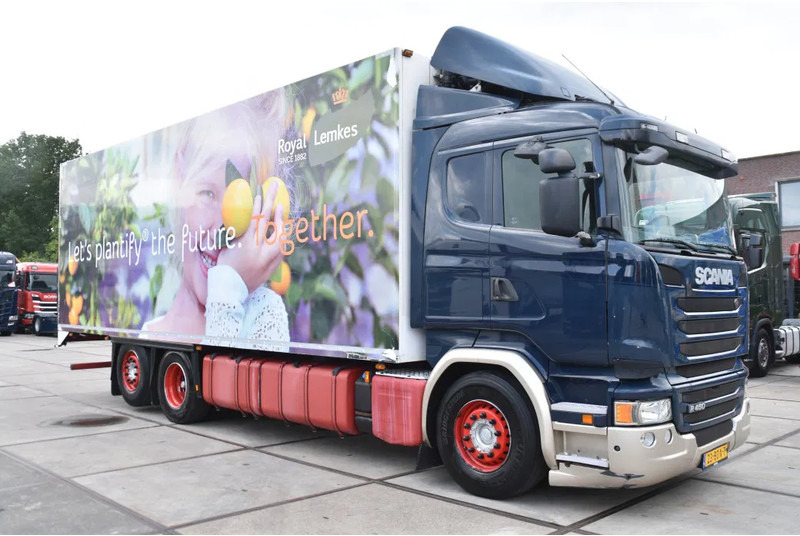 Scania R450 HL 6x2 + THERMO KING TS-300 - RETARDER - WHEELBASE: 510 CM - AIRCO - - Kølevogn lastbil: billede 1 Scania R450 HL 6x2 + THERMO KING TS-300 - RETARDER - WHEELBASE: 510 CM - AIRCO - - Kølevogn lastbil: billede 1