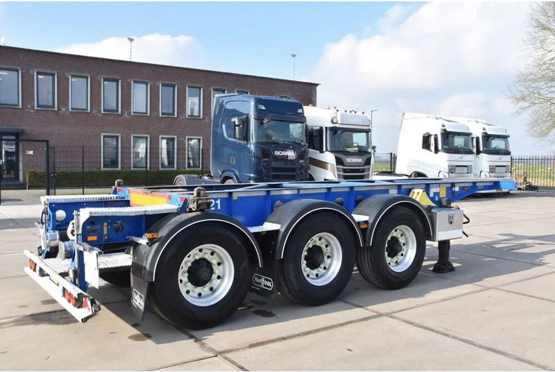 Van Hool A3C002 - ADR FL - 20 FT SWAP - LIFT AXLE - BPW AXLES - DISC BRAKES - 3180 KG EMPTY WEIGHT ! - Containerbil/ Veksellad sættevogn: billede 2 Van Hool A3C002 - ADR FL - 20 FT SWAP - LIFT AXLE - BPW AXLES - DISC BRAKES - 3180 KG EMPTY WEIGHT ! - Containerbil/ Veksellad sættevogn: billede 2