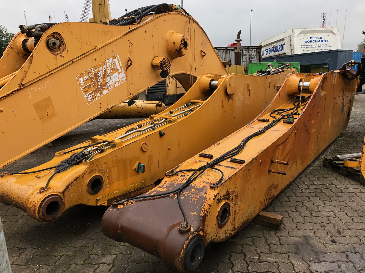 LIEBHERR Boom and sticks for 974 - Bom for Gravemaskine: billede 2 LIEBHERR Boom and sticks for 974 - Bom for Gravemaskine: billede 2