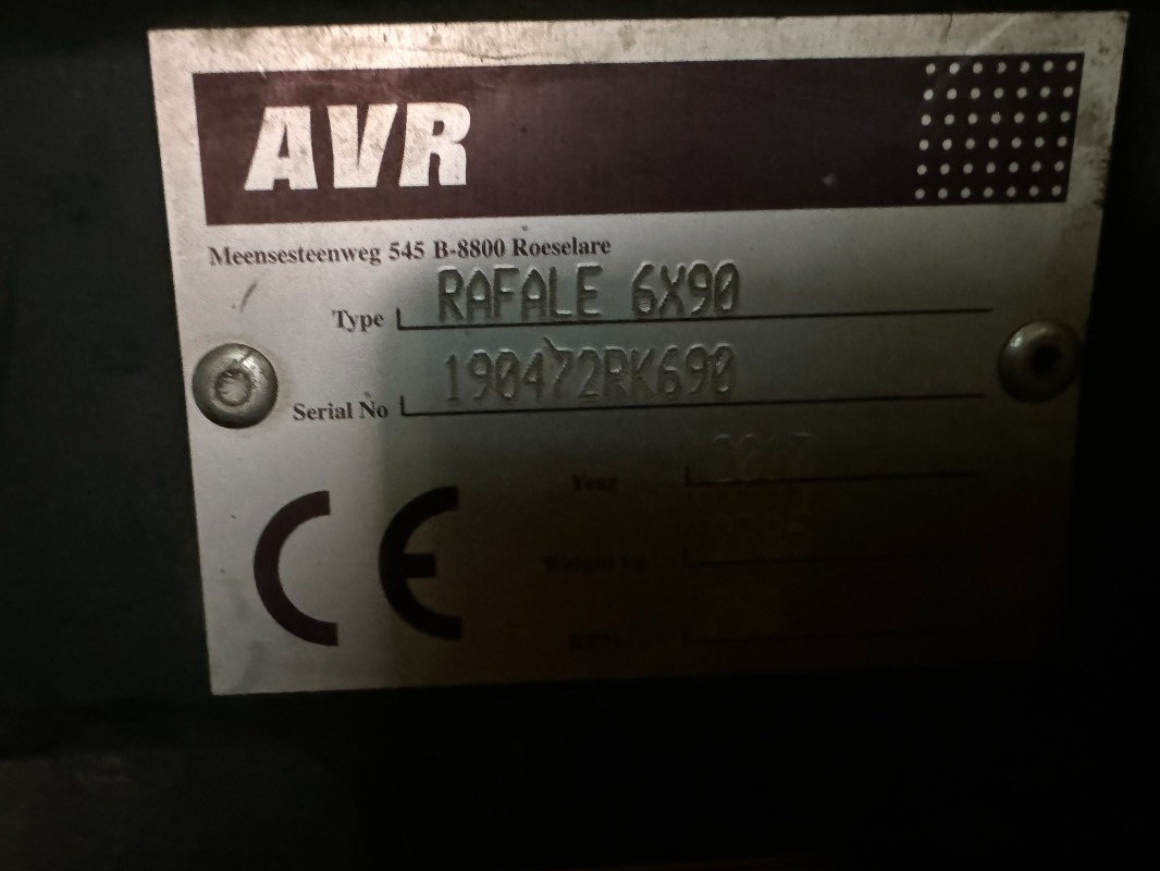 AVR Rafale Butterfly - Høstmaskine: billede 2 AVR Rafale Butterfly - Høstmaskine: billede 2