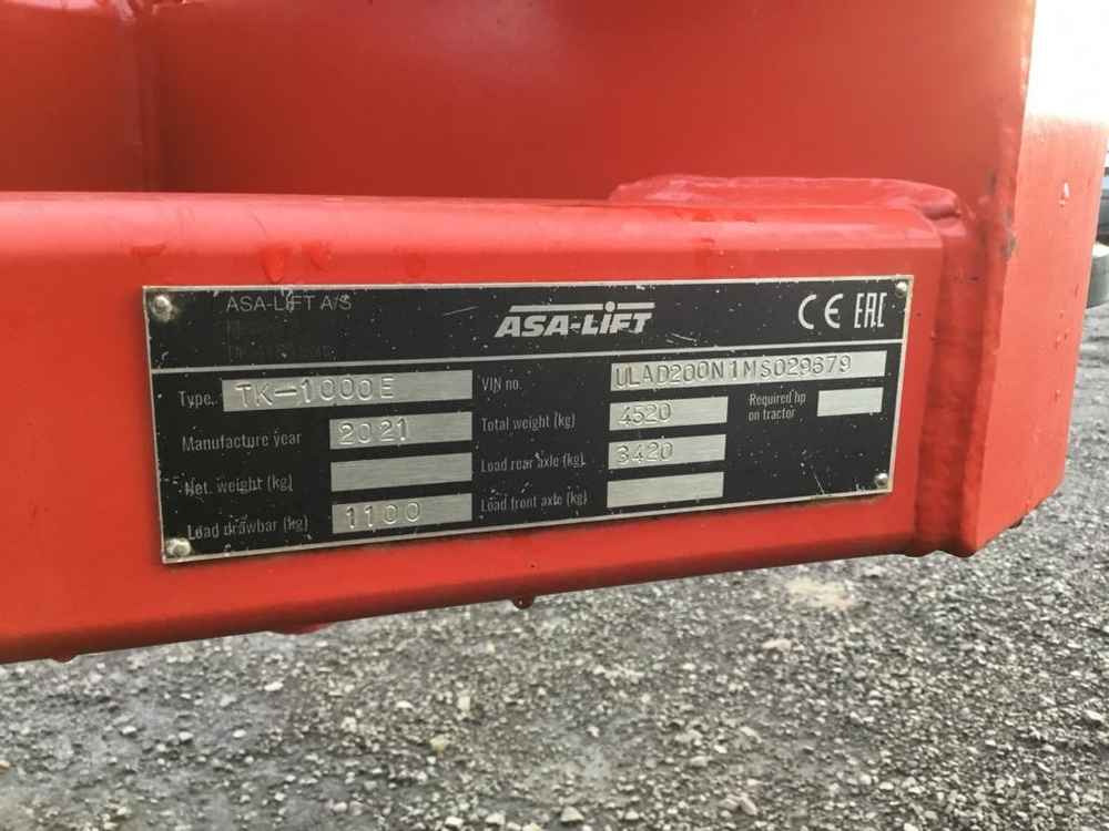 Druehøster ASA-Lift ASA-Lift TK1000E Single Row Trailed Cabbage Harvester: billede 15