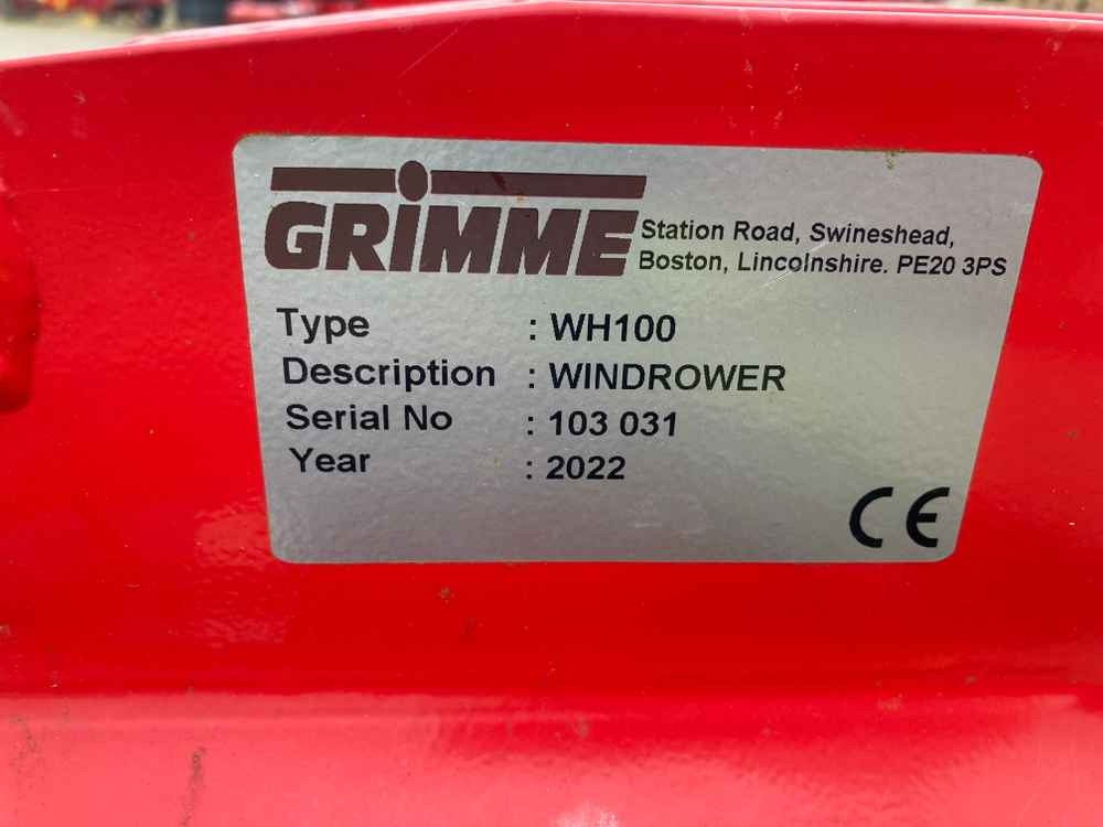 Grimme Grimme WH100 Single Row Potato Windrower - Høstmaskine: billede 2 Grimme Grimme WH100 Single Row Potato Windrower - Høstmaskine: billede 2