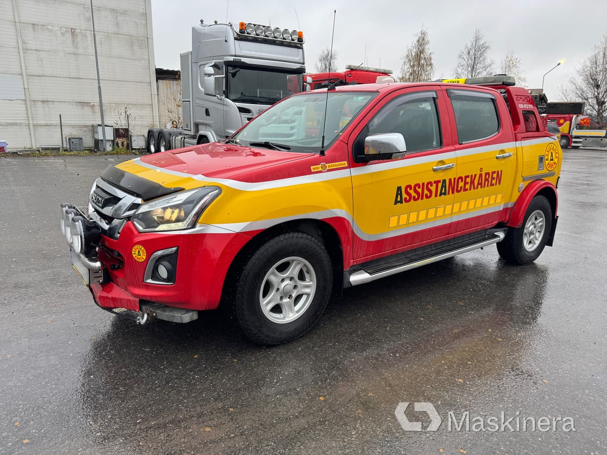 Bärgningsbil Isuzu D-Max - Små varebil: billede 1 Bärgningsbil Isuzu D-Max - Små varebil: billede 1