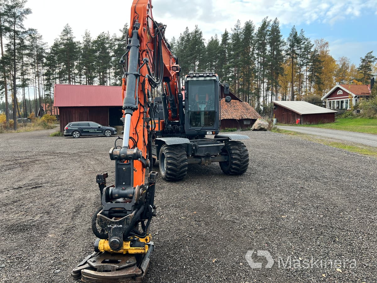 Hjulgrävare Doosan DX140-5 - Bæltegravemaskine: billede 2 Hjulgrävare Doosan DX140-5 - Bæltegravemaskine: billede 2