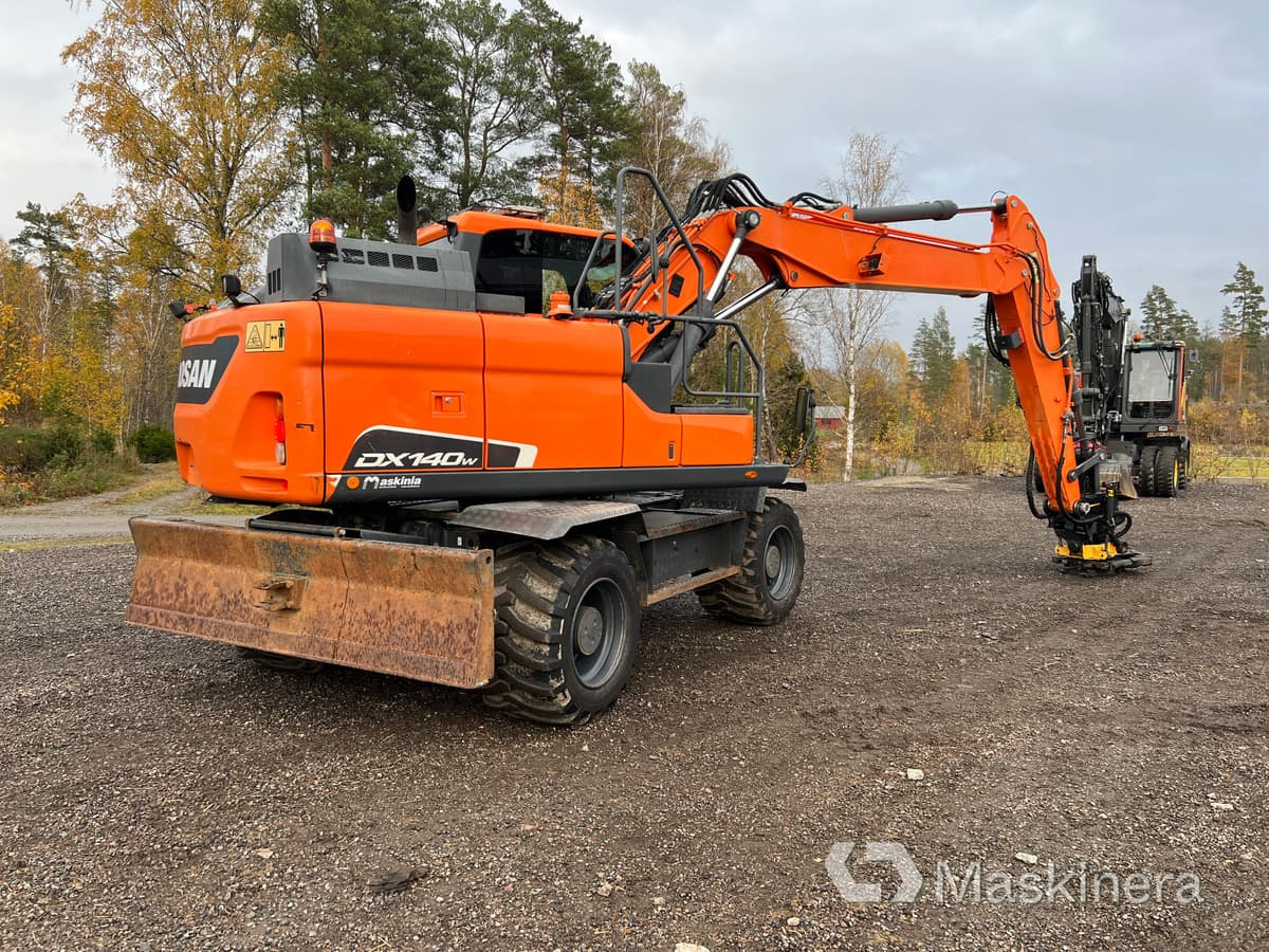 Hjulgrävare Doosan DX140-5 - Bæltegravemaskine: billede 5 Hjulgrävare Doosan DX140-5 - Bæltegravemaskine: billede 5