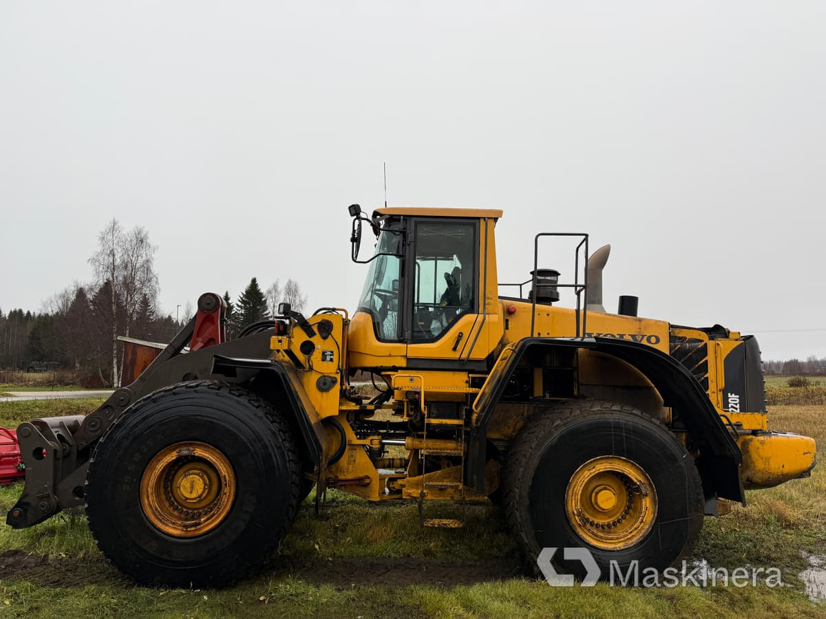 Hjullastare Volvo L220F & Lastarskopa - Gummihjulslæsser: billede 2 Hjullastare Volvo L220F & Lastarskopa - Gummihjulslæsser: billede 2