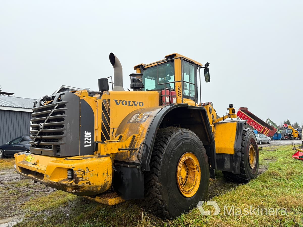 Hjullastare Volvo L220F & Lastarskopa - Gummihjulslæsser: billede 5 Hjullastare Volvo L220F & Lastarskopa - Gummihjulslæsser: billede 5