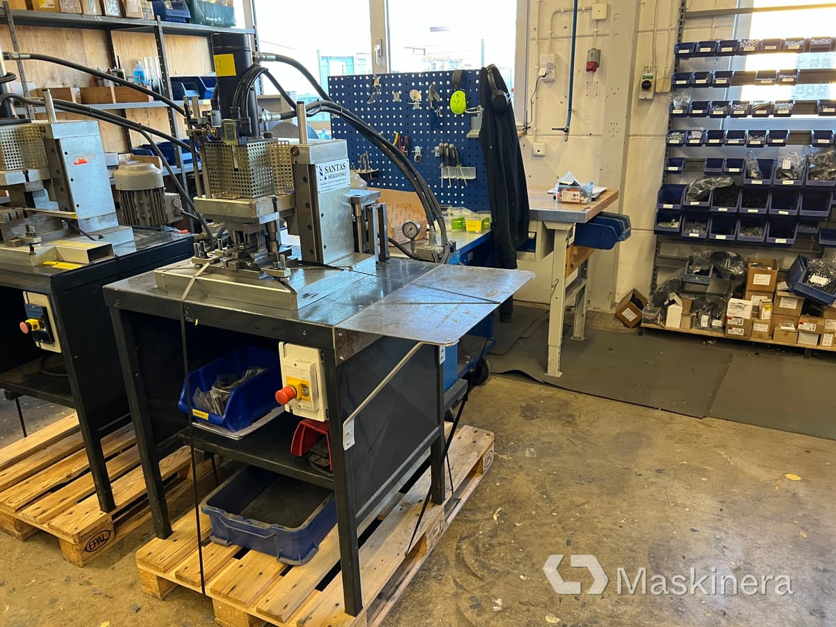 Hydraulisk press Santas Mekaniska DS88 - Kantpresser: billede 2 Hydraulisk press Santas Mekaniska DS88 - Kantpresser: billede 2