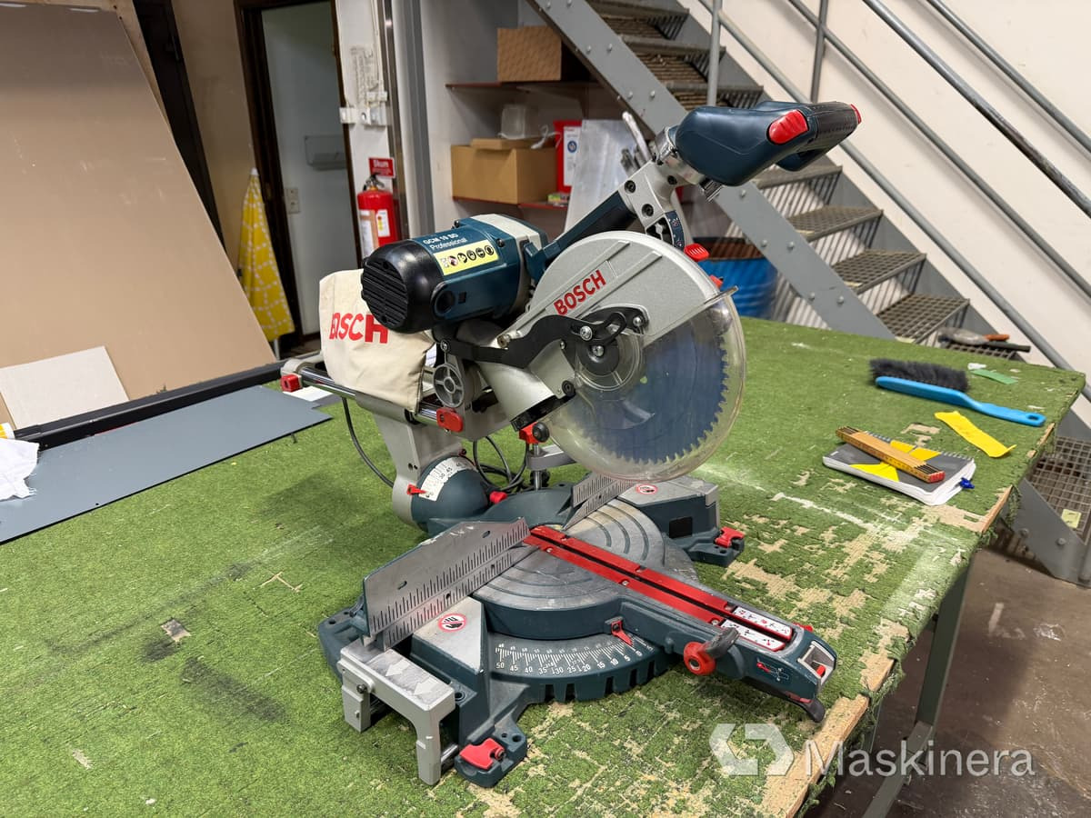 Kap & Gersåg Bosch GCM 10 SD - Bygningsudstyr: billede 1 Kap & Gersåg Bosch GCM 10 SD - Bygningsudstyr: billede 1