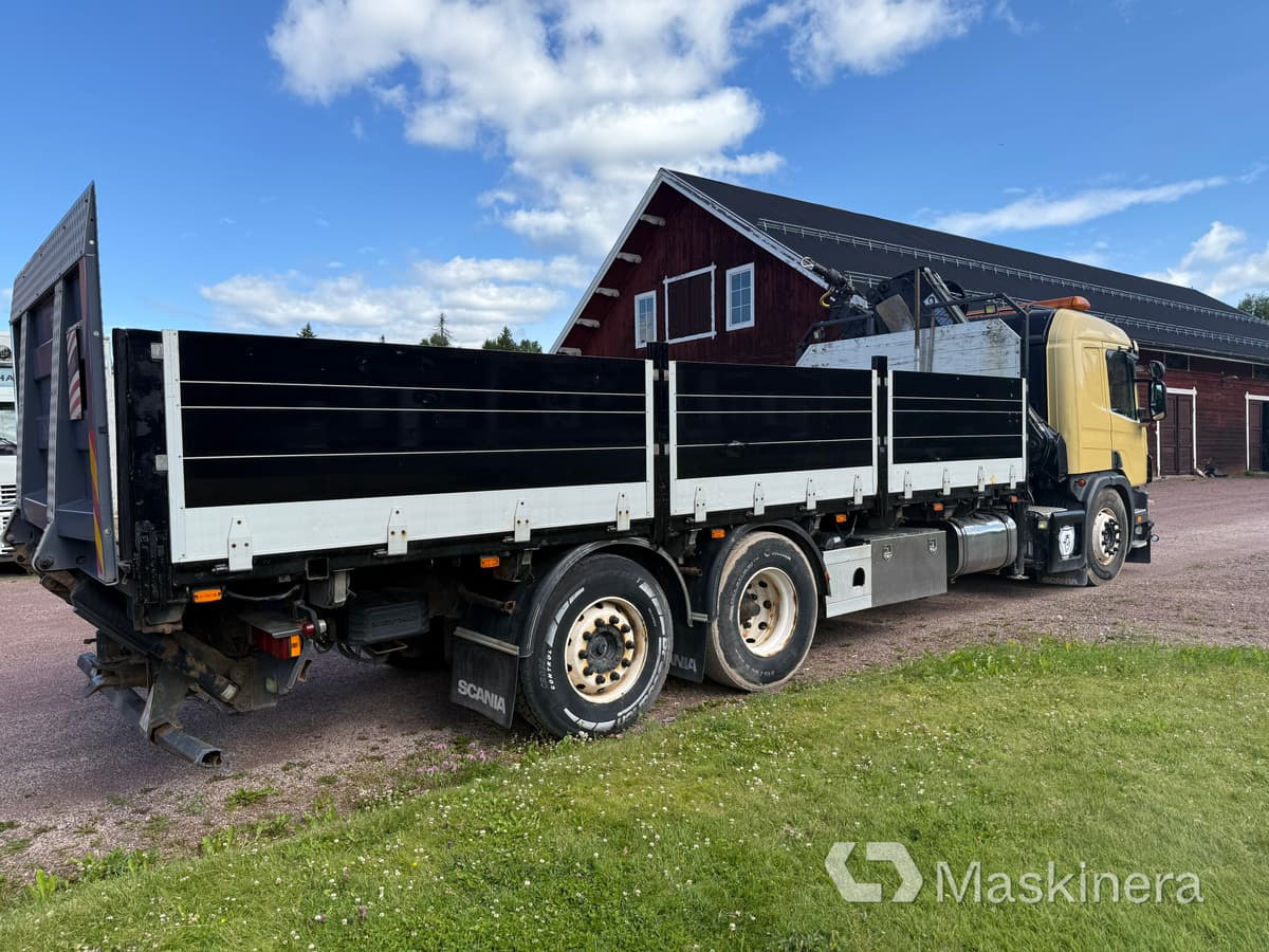 Kranbil Scania 114G - Lastbil med lad, Lastbil med kran: billede 5 Kranbil Scania 114G - Lastbil med lad, Lastbil med kran: billede 5