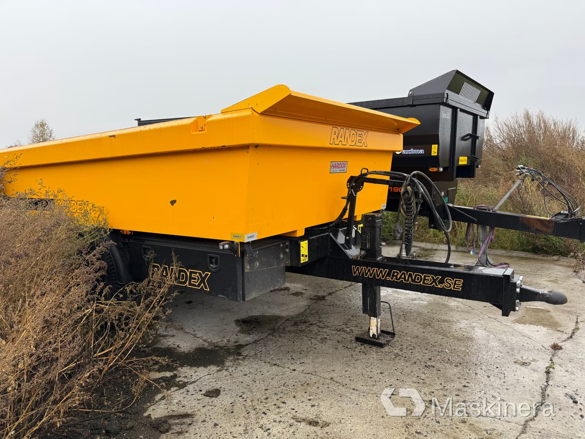 Randex XD100 Dumpervagn Randex XD 100 - Tipvogn påhængsvogn: billede 4 Randex XD100 Dumpervagn Randex XD 100 - Tipvogn påhængsvogn: billede 4