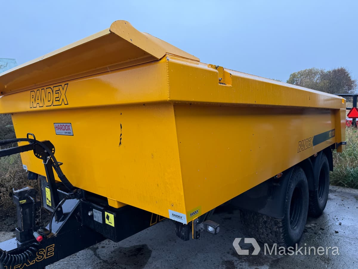 Randex XD100 Dumpervagn Randex XD 100 - Tipvogn påhængsvogn: billede 5 Randex XD100 Dumpervagn Randex XD 100 - Tipvogn påhængsvogn: billede 5