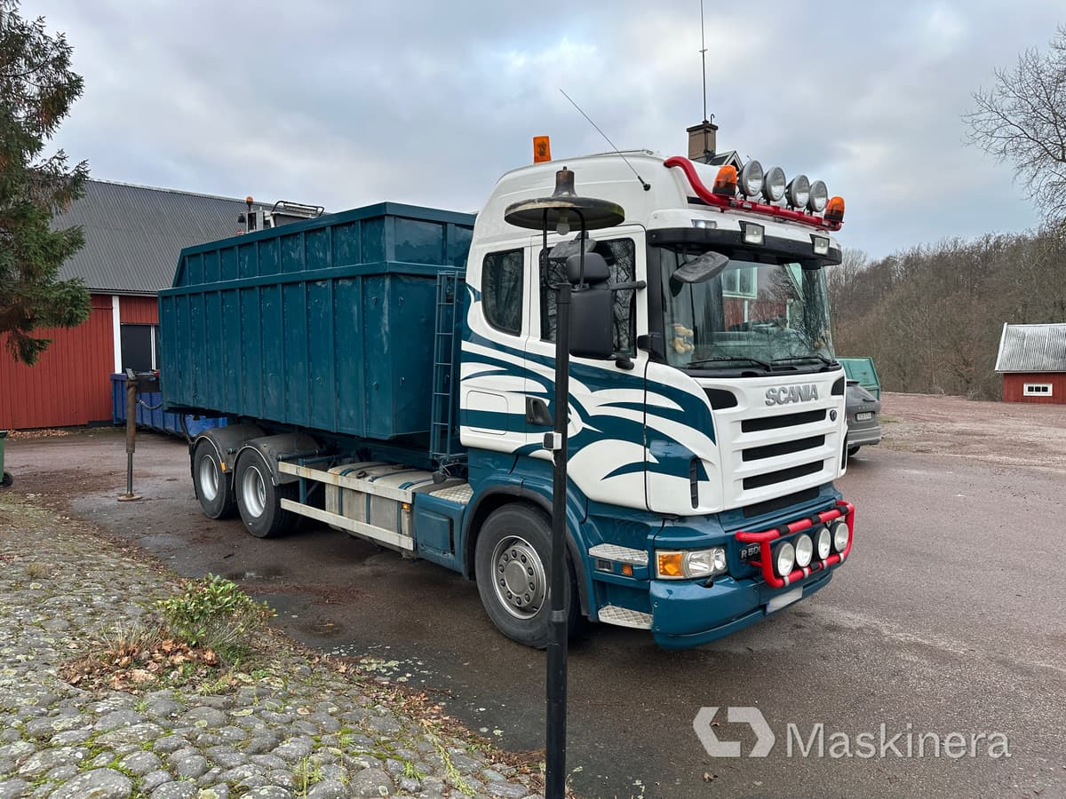 SCANIA R500LB6X4HHA Lastväxlare Scania R500 med FTG V10CX kran - Lastbil kroghejs: billede 3 SCANIA R500LB6X4HHA Lastväxlare Scania R500 med FTG V10CX kran - Lastbil kroghejs: billede 3