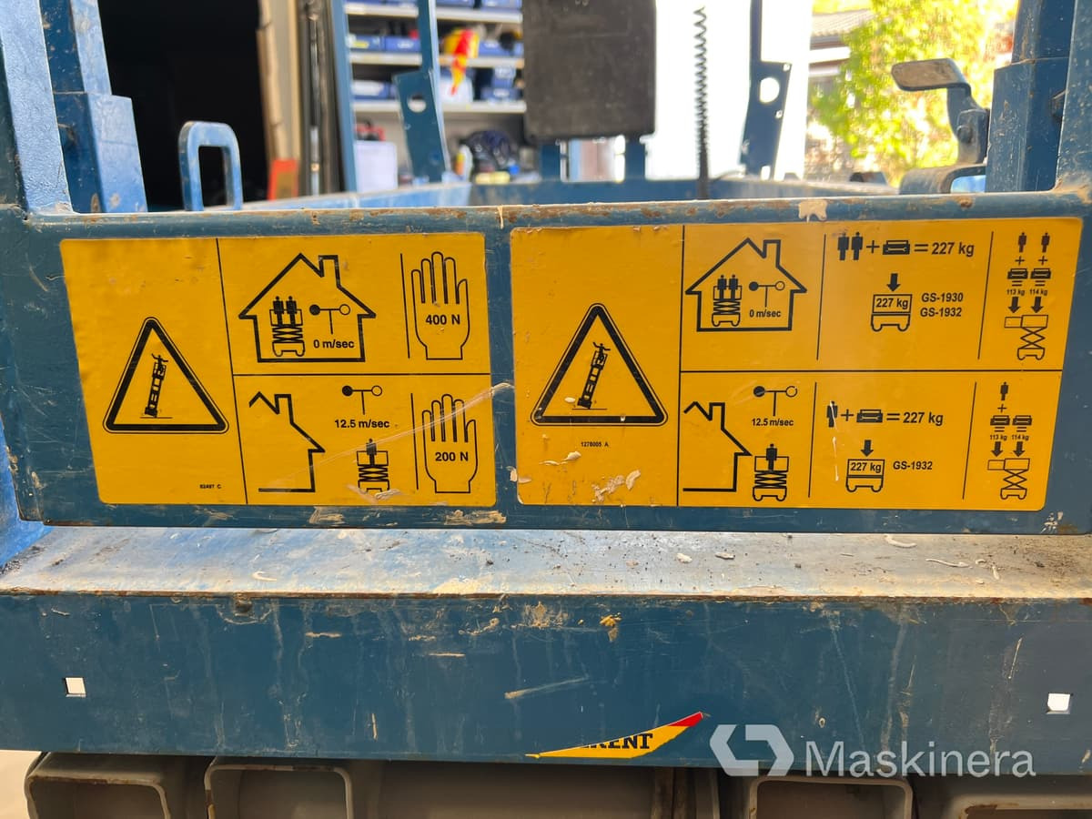 Sakselift Saxlift Genie GS-1932: billede 17 Sakselift Saxlift Genie GS-1932: billede 17