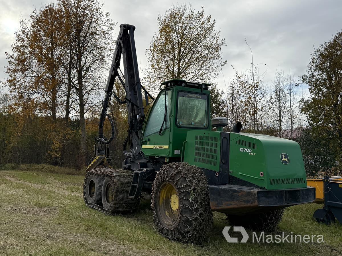 Skördare John Deere 1270D ECO III - Skovmaskine: billede 4 Skördare John Deere 1270D ECO III - Skovmaskine: billede 4