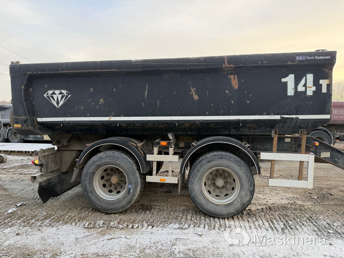 Släp B.K:S 12-20 med tipp - Tipvogn påhængsvogn: billede 4 Släp B.K:S 12-20 med tipp - Tipvogn påhængsvogn: billede 4