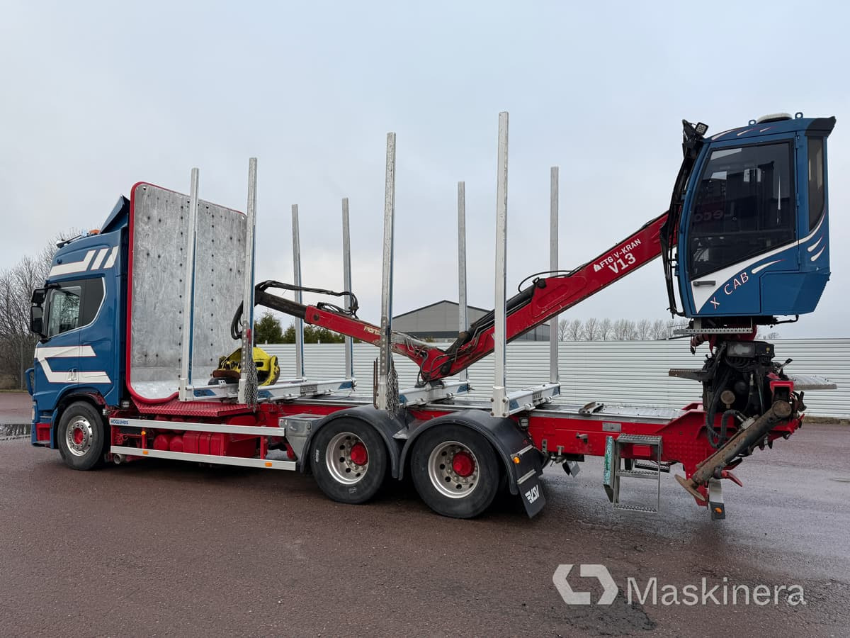 Timmerbil Scania R650B 6X4 - Tømmerbil, Lastbil med kran: billede 3 Timmerbil Scania R650B 6X4 - Tømmerbil, Lastbil med kran: billede 3
