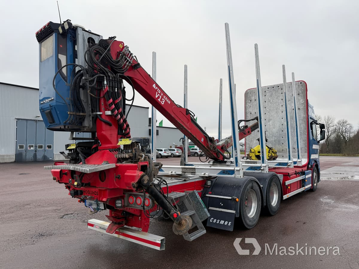 Timmerbil Scania R650B 6X4 - Tømmerbil, Lastbil med kran: billede 5 Timmerbil Scania R650B 6X4 - Tømmerbil, Lastbil med kran: billede 5