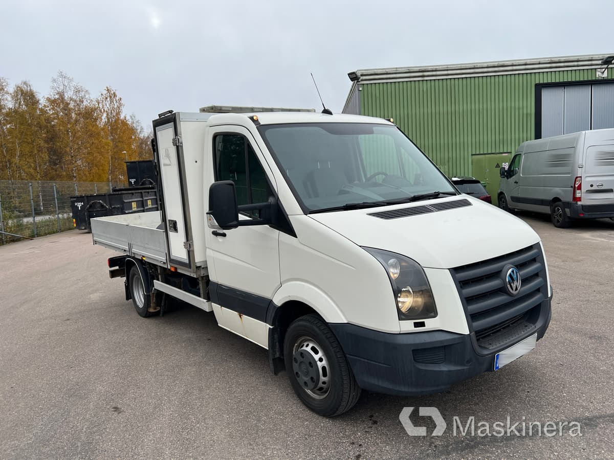 Volkswagen Crafter 50 2.5 TDI Kranbil med flak Volkswagen Crafter - Varevogn: billede 3 Volkswagen Crafter 50 2.5 TDI Kranbil med flak Volkswagen Crafter - Varevogn: billede 3