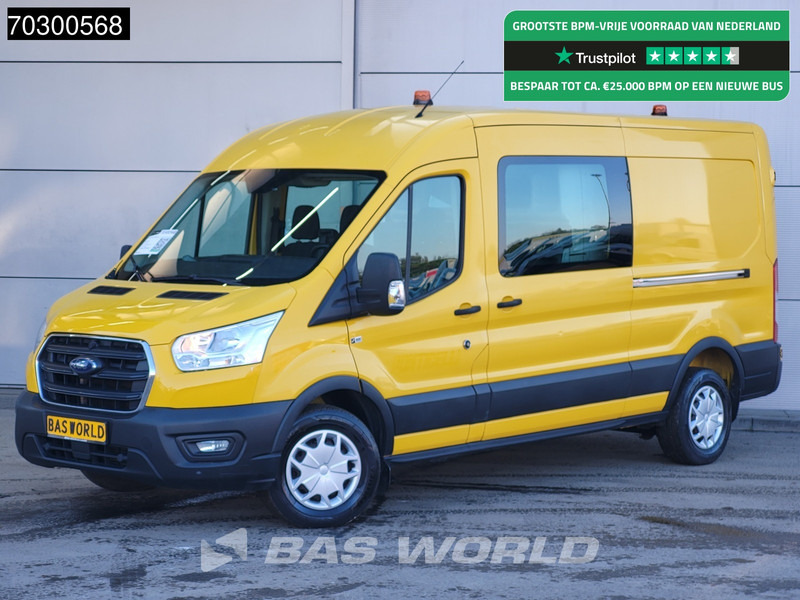 Ford Transit 130pk Dubbel Cabine 2x Schuifdeur L3H2 Trekhaak Airco Cruise Parkeersensoren Euro6 L3 DC Doka Mixto Airco Trekhaak Cruise contro - Små varebil: billede 1 Ford Transit 130pk Dubbel Cabine 2x Schuifdeur L3H2 Trekhaak Airco Cruise Parkeersensoren Euro6 L3 DC Doka Mixto Airco Trekhaak Cruise contro - Små varebil: billede 1