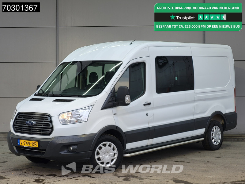 Ford Transit 130pk Dubbel Cabine L3H2 Trekhaak Airco Cruise Camera Parkeersensoren Euro6 DC Doka Mixto Airco Trekhaak Cruise control - Små varebil: billede 1 Ford Transit 130pk Dubbel Cabine L3H2 Trekhaak Airco Cruise Camera Parkeersensoren Euro6 DC Doka Mixto Airco Trekhaak Cruise control - Små varebil: billede 1