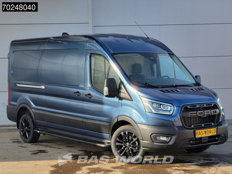 Ford Transit 165pk Automaat Limited Raptor Grill Black Edition L3H2 New model! Xenon Airco Cruise CarPlay Camera Parkeersensoren Airco Cruise - Varevogn: billede 2 Ford Transit 165pk Automaat Limited Raptor Grill Black Edition L3H2 New model! Xenon Airco Cruise CarPlay Camera Parkeersensoren Airco Cruise - Varevogn: billede 2