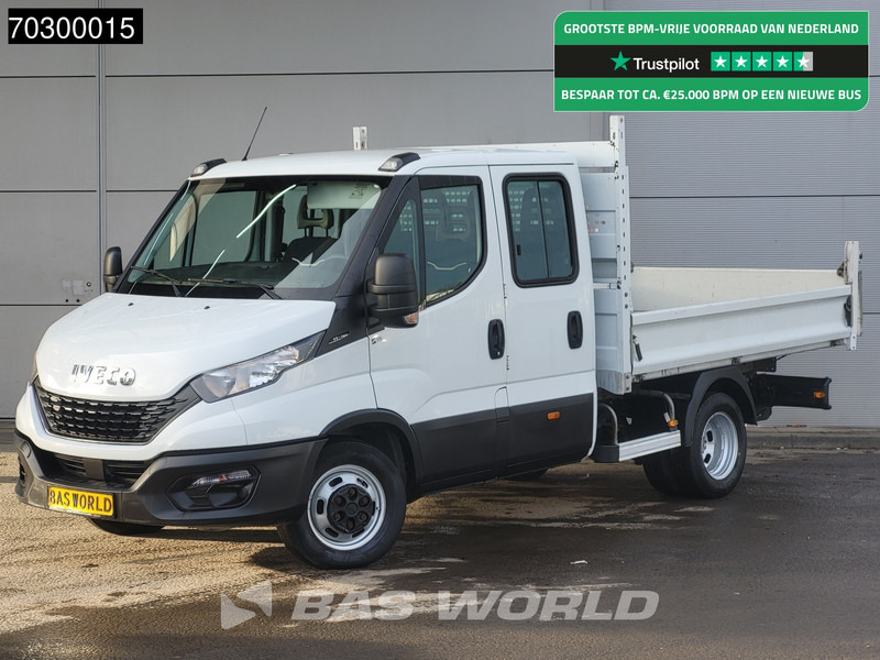 Iveco Daily 35C14 Dubbel Cabine Kipper Dubbellucht 3,5t Trekhaak Airco Cruise Euro6 Tipper Benne Kieper Airco Trekhaak Cruise control - Ladbil med tip: billede 1 Iveco Daily 35C14 Dubbel Cabine Kipper Dubbellucht 3,5t Trekhaak Airco Cruise Euro6 Tipper Benne Kieper Airco Trekhaak Cruise control - Ladbil med tip: billede 1