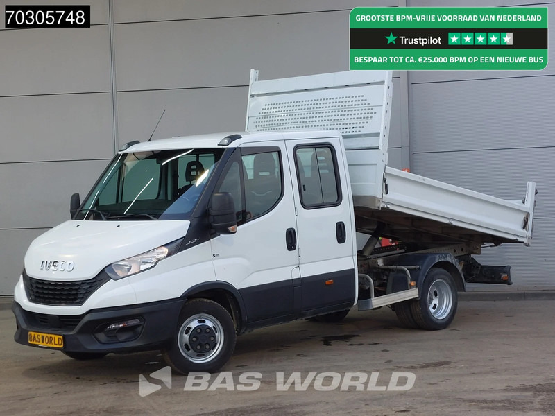 Iveco Daily 35C14 Kipper Dubbel Cabine Dubbellucht 3,5t Trekhaak Airco Cruise Euro6 Tipper Benne Kieper Airco Trekhaak Cruise control - Ladbil med tip: billede 1 Iveco Daily 35C14 Kipper Dubbel Cabine Dubbellucht 3,5t Trekhaak Airco Cruise Euro6 Tipper Benne Kieper Airco Trekhaak Cruise control - Ladbil med tip: billede 1
