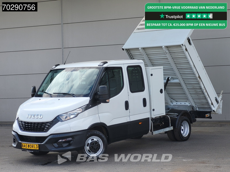 Iveco Daily 35C14 Kipper met Kist Dubbel Cabine Dubbellucht 3,5t Trekhaak Airco Cruise Euro6 Kieper Tipper Benne 2m3 Airco Trekhaak Cruise c - Ladbil med tip: billede 1 Iveco Daily 35C14 Kipper met Kist Dubbel Cabine Dubbellucht 3,5t Trekhaak Airco Cruise Euro6 Kieper Tipper Benne 2m3 Airco Trekhaak Cruise c - Ladbil med tip: billede 1