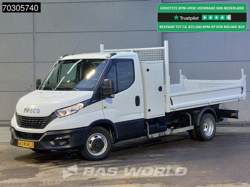 Iveco Daily 35C14 Kipper met Kist Dubbellucht 3,5t Trekhaak Airco Cruise Euro6 Tipper Benne Kieper Airco Trekhaak Cruise control - Ladbil med tip: billede 1 Iveco Daily 35C14 Kipper met Kist Dubbellucht 3,5t Trekhaak Airco Cruise Euro6 Tipper Benne Kieper Airco Trekhaak Cruise control - Ladbil med tip: billede 1