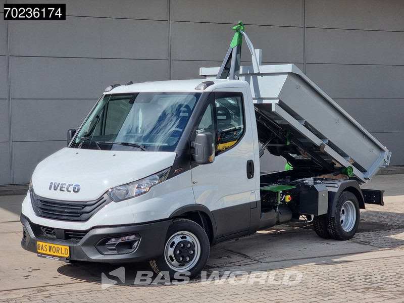 Iveco Daily 35C16 3.0L 160PK Haakarm Airco Cruise Euro6 Kipper Hooklift Abrollkipper 2m3 Airco Cruise control - Ladbil med tip: billede 3 Iveco Daily 35C16 3.0L 160PK Haakarm Airco Cruise Euro6 Kipper Hooklift Abrollkipper 2m3 Airco Cruise control - Ladbil med tip: billede 3