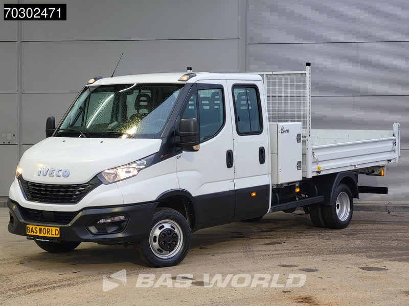 Iveco Daily 35C16 3.0L Kipper met Kist Dubbel Cabine Dubbellucht 3,5t Trekhaak 160PK Airco Cruise Euro6 Tipper Benne Kieper Airco Trekhaak C - Ladbil med tip: billede 3 Iveco Daily 35C16 3.0L Kipper met Kist Dubbel Cabine Dubbellucht 3,5t Trekhaak 160PK Airco Cruise Euro6 Tipper Benne Kieper Airco Trekhaak C - Ladbil med tip: billede 3