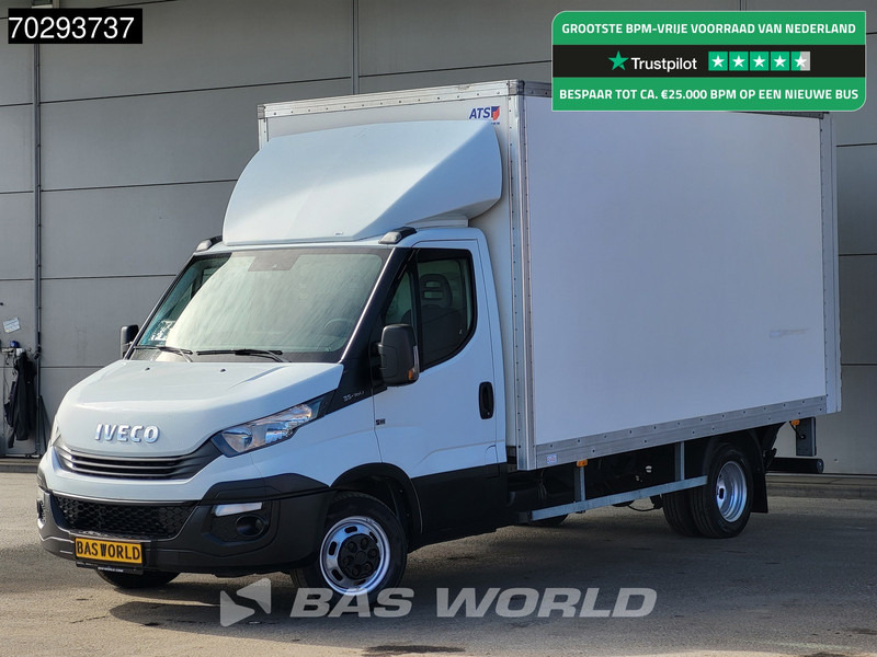Iveco Daily 35C16 Laadklep Dubbellucht Bakwagen Airco Cruise Euro6 Meubelbak Koffer 20m3 Airco Cruise control - Varebil med kasse: billede 1 Iveco Daily 35C16 Laadklep Dubbellucht Bakwagen Airco Cruise Euro6 Meubelbak Koffer 20m3 Airco Cruise control - Varebil med kasse: billede 1