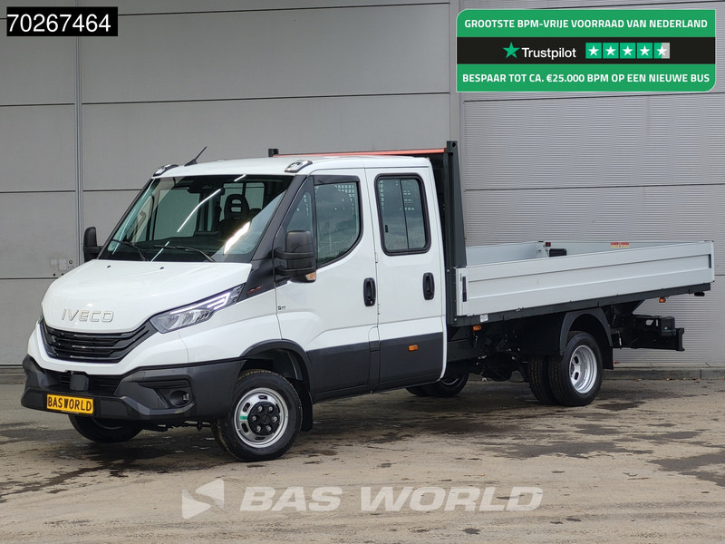Iveco Daily 35C18 3.0L Open Laadbak 180PK Navi Airco Cruise Camera Parkeersensoren 3,5t Trekgewicht Euro6 Pritsche Pickup Open Box Airco Cru - Ladbil: billede 1 Iveco Daily 35C18 3.0L Open Laadbak 180PK Navi Airco Cruise Camera Parkeersensoren 3,5t Trekgewicht Euro6 Pritsche Pickup Open Box Airco Cru - Ladbil: billede 1