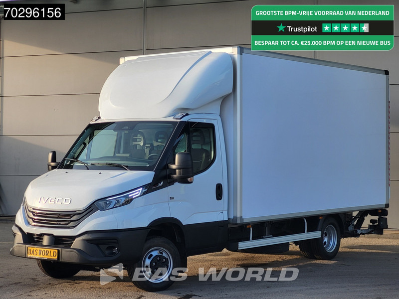 Iveco Daily 35C18 XXL 1000KG Laadklep 3.0L Automaat 3,5t Trekhaak Luchtvering Zijdeur Dubbellucht Bakwagen 180PK LED Airco Cruise Camera Par - Varebil med kasse: billede 1 Iveco Daily 35C18 XXL 1000KG Laadklep 3.0L Automaat 3,5t Trekhaak Luchtvering Zijdeur Dubbellucht Bakwagen 180PK LED Airco Cruise Camera Par - Varebil med kasse: billede 1
