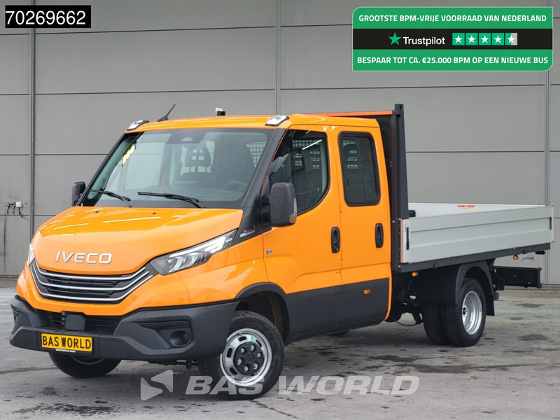 Iveco Daily 35C21 3.0 210PK 2025model Dubbel Cabine Open laadbak 3.5t Trekhaak CarPlay ACC LED Pritsche Pickup Airco Dubbel cabine Trekhaak - Ladbil: billede 1 Iveco Daily 35C21 3.0 210PK 2025model Dubbel Cabine Open laadbak 3.5t Trekhaak CarPlay ACC LED Pritsche Pickup Airco Dubbel cabine Trekhaak - Ladbil: billede 1