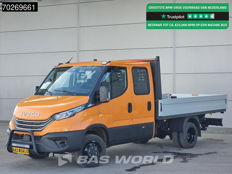 Iveco Daily 35C21 3.0 210PK Black Edition 2025model Dubbel Cabine Open laadbak 3.5t Trekhaak CarPlay ACC LED Pritsche Pickup Airco Dubbel ca - Ladbil: billede 1 Iveco Daily 35C21 3.0 210PK Black Edition 2025model Dubbel Cabine Open laadbak 3.5t Trekhaak CarPlay ACC LED Pritsche Pickup Airco Dubbel ca - Ladbil: billede 1