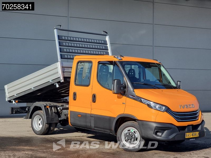 Iveco Daily 35C21 3-Zijdige Kipper Dubbel Cabine 210PK 3.0L Dubbellucht 3,5t Trekhaak ACC Airco LED Camera CarPlay Euro6 Tipper Benne Kieper - Ladbil med tip: billede 2 Iveco Daily 35C21 3-Zijdige Kipper Dubbel Cabine 210PK 3.0L Dubbellucht 3,5t Trekhaak ACC Airco LED Camera CarPlay Euro6 Tipper Benne Kieper - Ladbil med tip: billede 2