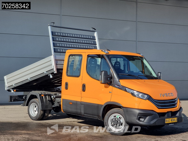 Iveco Daily 35C21 3-Zijdige Kipper Dubbel Cabine 210PK 3.0L Dubbellucht 3,5t Trekhaak ACC Airco LED Camera CarPlay Euro6 Tipper Benne Kieper - Ladbil med tip: billede 2 Iveco Daily 35C21 3-Zijdige Kipper Dubbel Cabine 210PK 3.0L Dubbellucht 3,5t Trekhaak ACC Airco LED Camera CarPlay Euro6 Tipper Benne Kieper - Ladbil med tip: billede 2