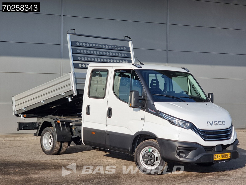 Iveco Daily 35C21 3-Zijdige Kipper Dubbel Cabine 210PK 3.0L Dubbellucht 3,5t Trekhaak ACC Airco LED Camera CarPlay Euro6 Tipper Benne Kieper - Ladbil med tip: billede 2 Iveco Daily 35C21 3-Zijdige Kipper Dubbel Cabine 210PK 3.0L Dubbellucht 3,5t Trekhaak ACC Airco LED Camera CarPlay Euro6 Tipper Benne Kieper - Ladbil med tip: billede 2