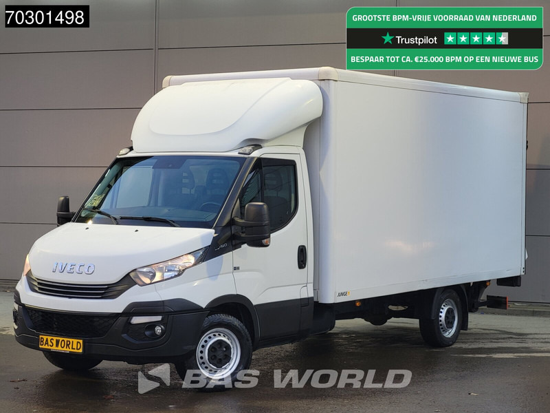 Iveco Daily 35S14 Laadklep Automaat Bakwagen Airco Camera D'Hollandia Euro6 Meubelbak Koffer Airco - Varebil med kasse: billede 1 Iveco Daily 35S14 Laadklep Automaat Bakwagen Airco Camera D'Hollandia Euro6 Meubelbak Koffer Airco - Varebil med kasse: billede 1