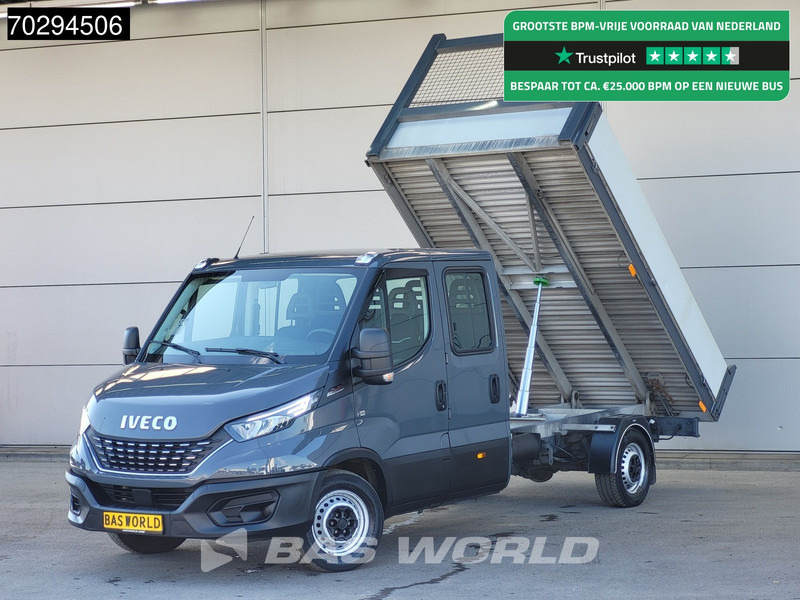 Iveco Daily 35S18 3.0L Automaat Kipper Dubbel Cabine 180PK 3,5t Trekhaak LED Airco Cruise Euro6 Kieper Tipper Benne 3m3 Airco Trekhaak Cruis - Ladbil med tip: billede 1 Iveco Daily 35S18 3.0L Automaat Kipper Dubbel Cabine 180PK 3,5t Trekhaak LED Airco Cruise Euro6 Kieper Tipper Benne 3m3 Airco Trekhaak Cruis - Ladbil med tip: billede 1