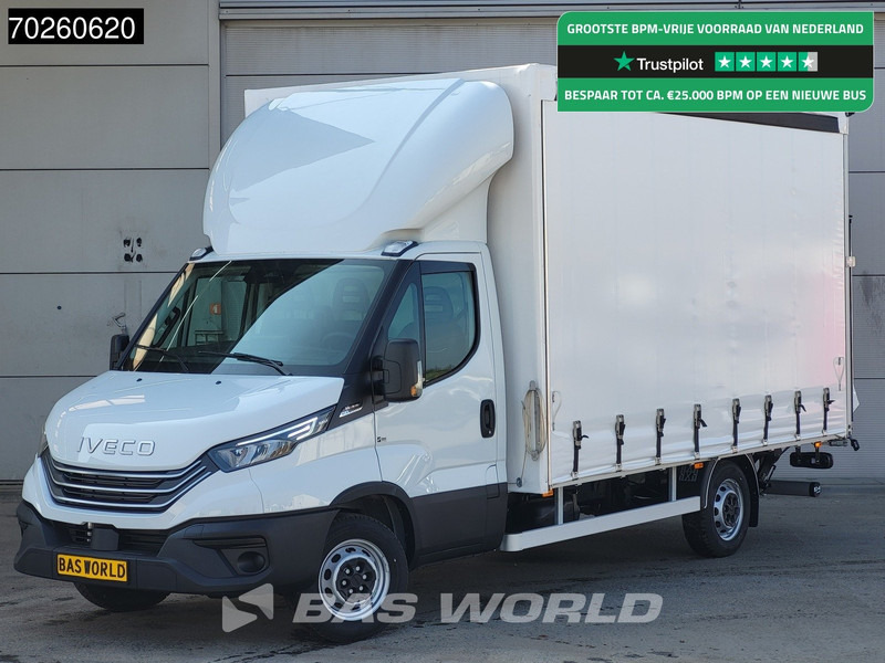 Iveco Daily 35S21 3.0L Automaat Schuifzeilen Laadklep 210PK 2025-Model ACC LED CarPlay Euro6 Schuifzeil Koffer Meubelbak Bakwagen 23m3 Airco - Varebil med presenning: billede 1 Iveco Daily 35S21 3.0L Automaat Schuifzeilen Laadklep 210PK 2025-Model ACC LED CarPlay Euro6 Schuifzeil Koffer Meubelbak Bakwagen 23m3 Airco - Varebil med presenning: billede 1