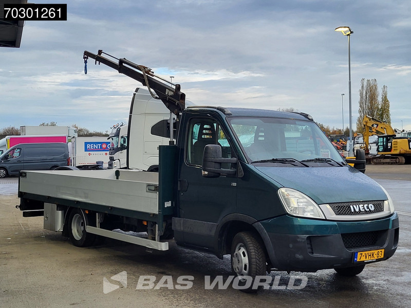 Iveco Daily 40C18 3.0L Kraanwagen Open Laadbak Hyya 017T 1320KG 3,5t Trekhaak Airco 180PK Kraan Cran Kranwagen Crane Pritsche Pickup Open Bo - Ladbil: billede 5 Iveco Daily 40C18 3.0L Kraanwagen Open Laadbak Hyya 017T 1320KG 3,5t Trekhaak Airco 180PK Kraan Cran Kranwagen Crane Pritsche Pickup Open Bo - Ladbil: billede 5