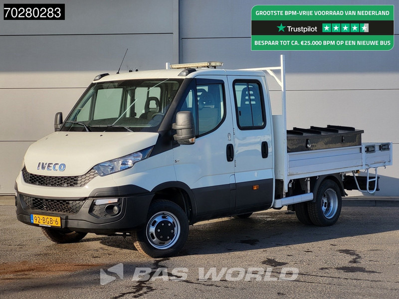 Iveco Daily 50C17 3,0L Automaat 170PK HIAB 017T-2 DC Open laadbak Dubbellucht Airco Euro6 Pickup Crane Kraanwagen Kranwagen Pritsche Airco D - Ladbil: billede 1 Iveco Daily 50C17 3,0L Automaat 170PK HIAB 017T-2 DC Open laadbak Dubbellucht Airco Euro6 Pickup Crane Kraanwagen Kranwagen Pritsche Airco D - Ladbil: billede 1