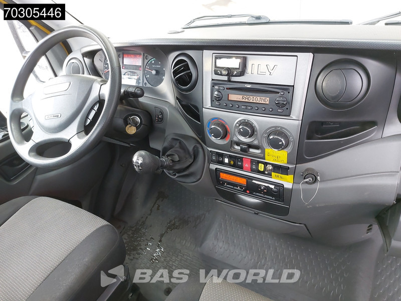 Ladbil med tip Iveco Daily 52C15 3.0L Open Laadbak met Kist Dubbellucht 3,5t Trekhaak Tipper Benne Kieper Trekhaak: billede 13